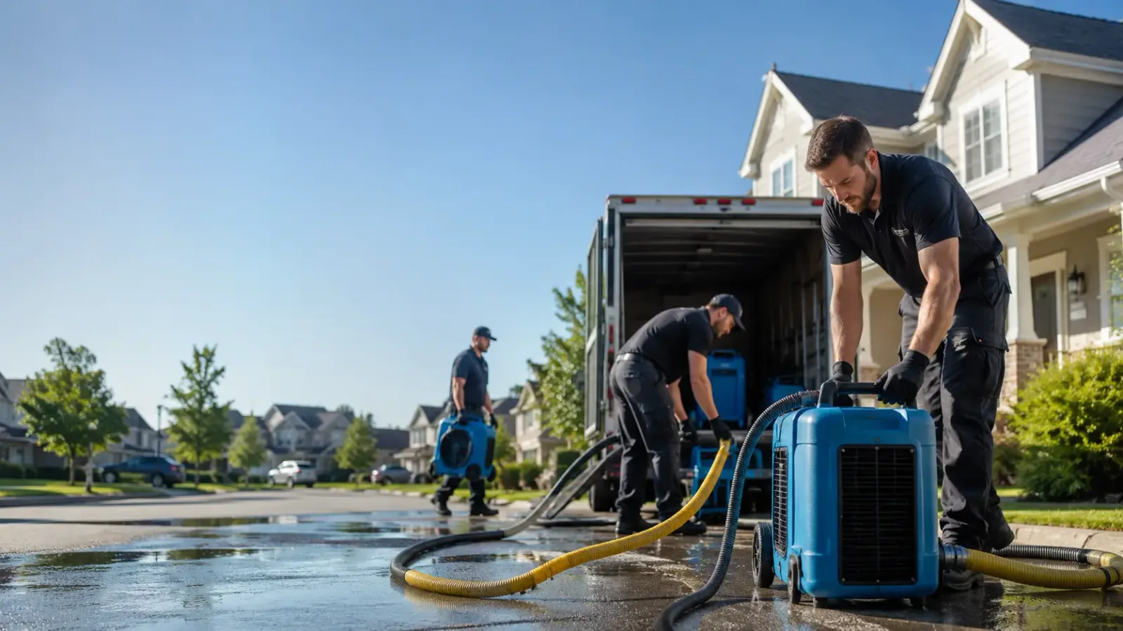 Water Damage Mitigation in Barksdale Afb, LA